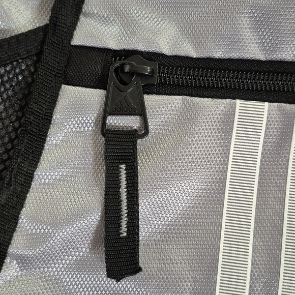 Adidas Gray and Black Drawstring Backpack - Picture 4 of 5